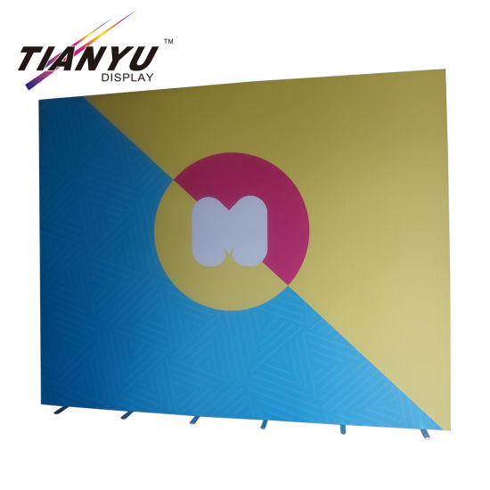 Colapsable Booth Backdrop Shell 3m*3m Light and Collapsible Standard Aluminium Exhibition Booth System ...