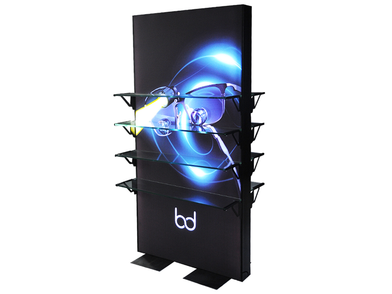 Portable Trade Show Stand Tension Fabric Event Backdrop Shell Scheme Exhibition Booth Display Wall
