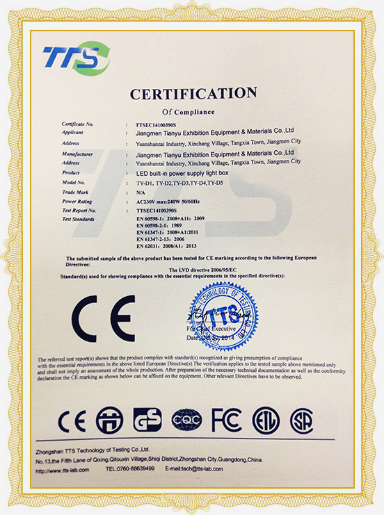 Transformer CE Certification