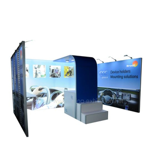 10X20FT Customized Portable Modular Reusable Exhibition Trade Show Booth Stand Display in Aluminum