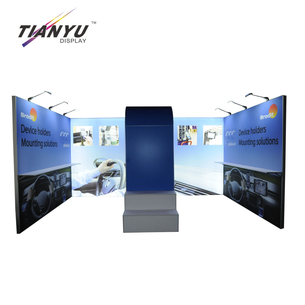Custom Printed Stand Equipment Trade Show Display Tradeshow Portable Booth from China