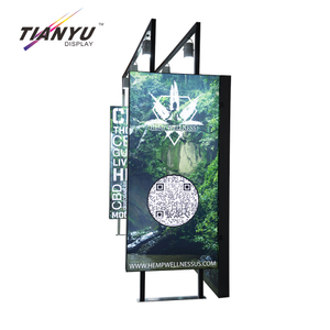 Tianyu Portable Modern Aluminium Profile Led Light Box Exhibition Booth